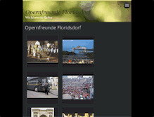 Tablet Screenshot of opernfreunde-floridsdorf.net